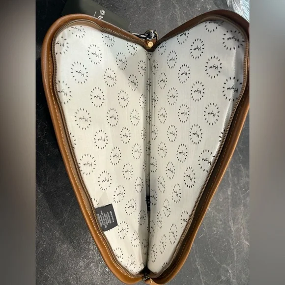 Leather and Hairon Pistol Case 15" NEW - Picture 3 of 3